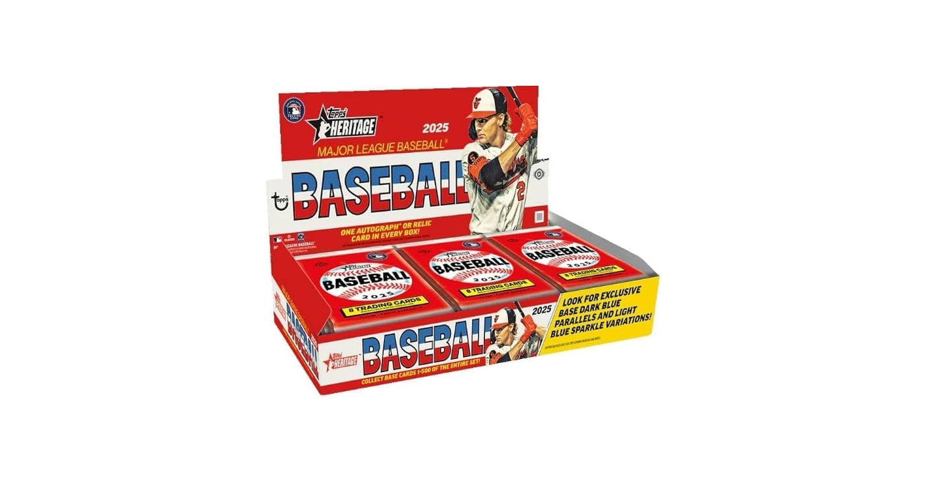 Amazon.com: New 2025 Topps Heritage Baseball - Hobby Box